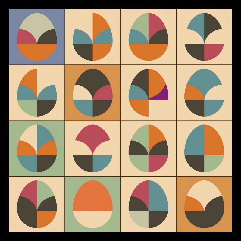 Oeufs de Pâques Design No.05