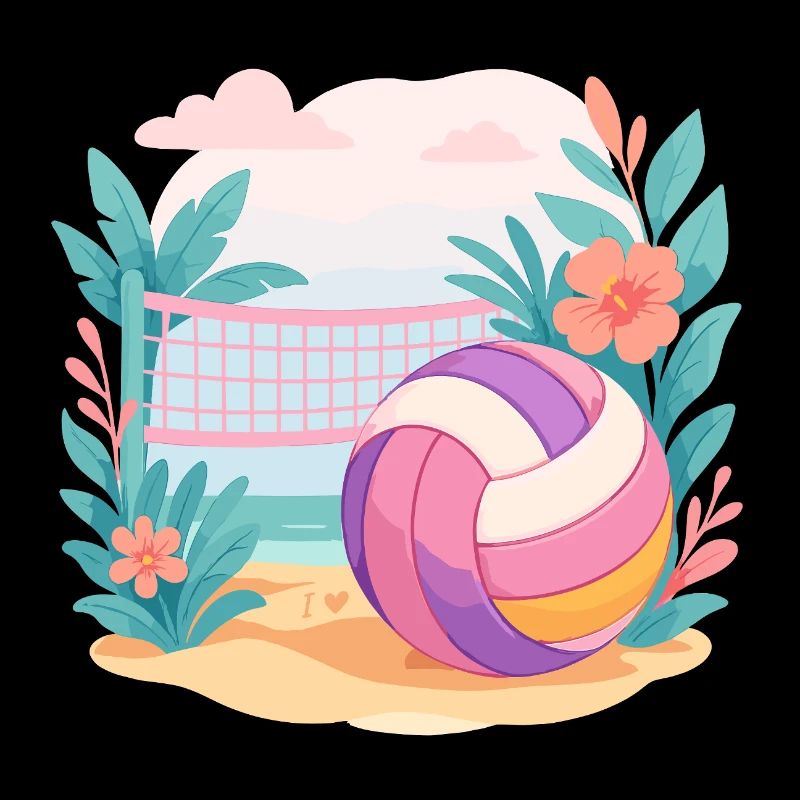 Sunset Spike – Beach Vibes Only