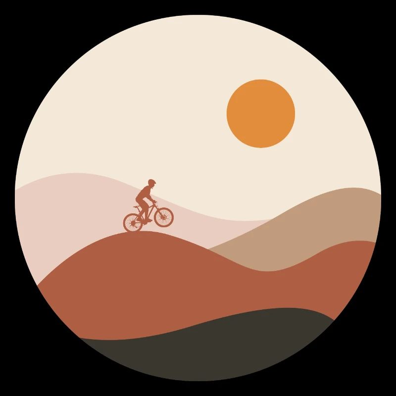 Radfahren Berge Landschaft