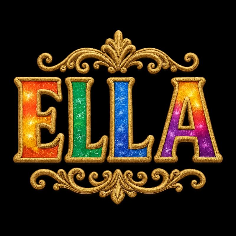 ELLA Glitter Gold Sequins