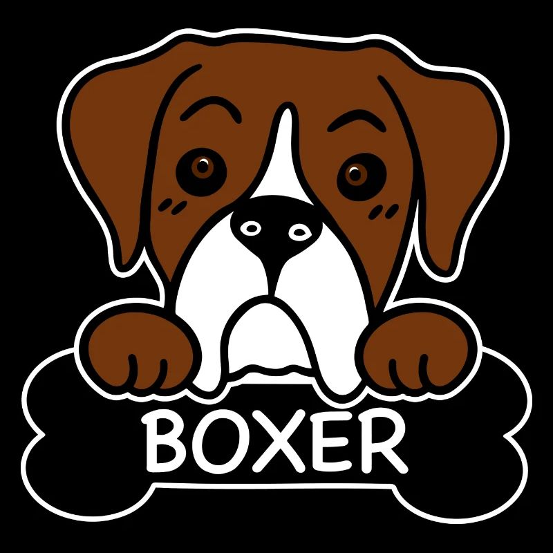 Boxer and bones