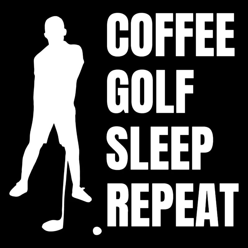 Golf Golf Club Café Balle de golf Golfeurs