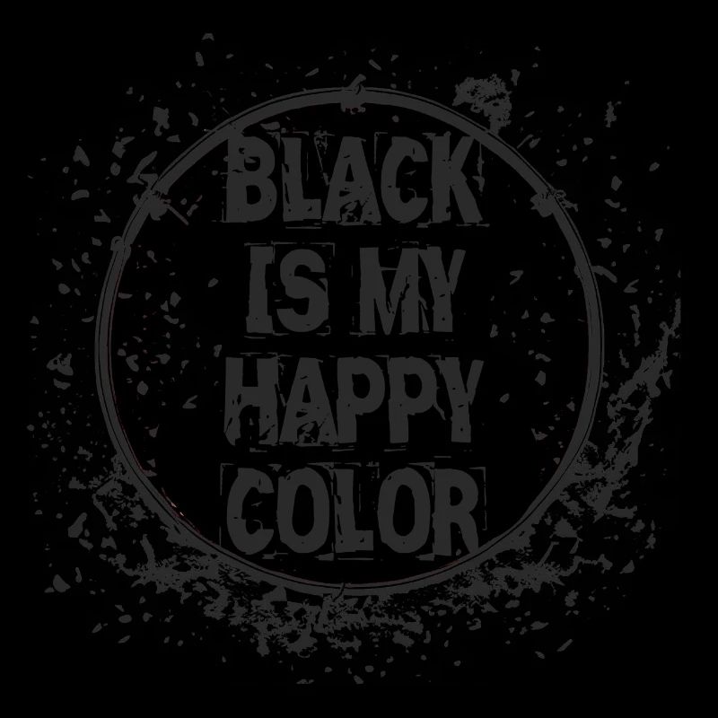 Noir Happy Couleur Couleur