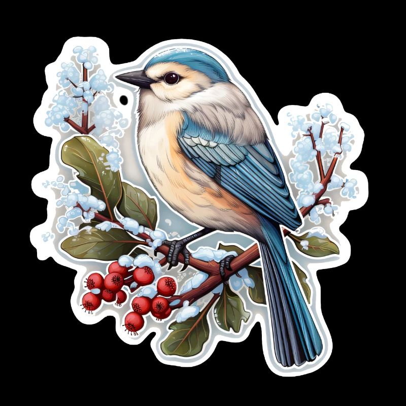 Oiseaux en hiver