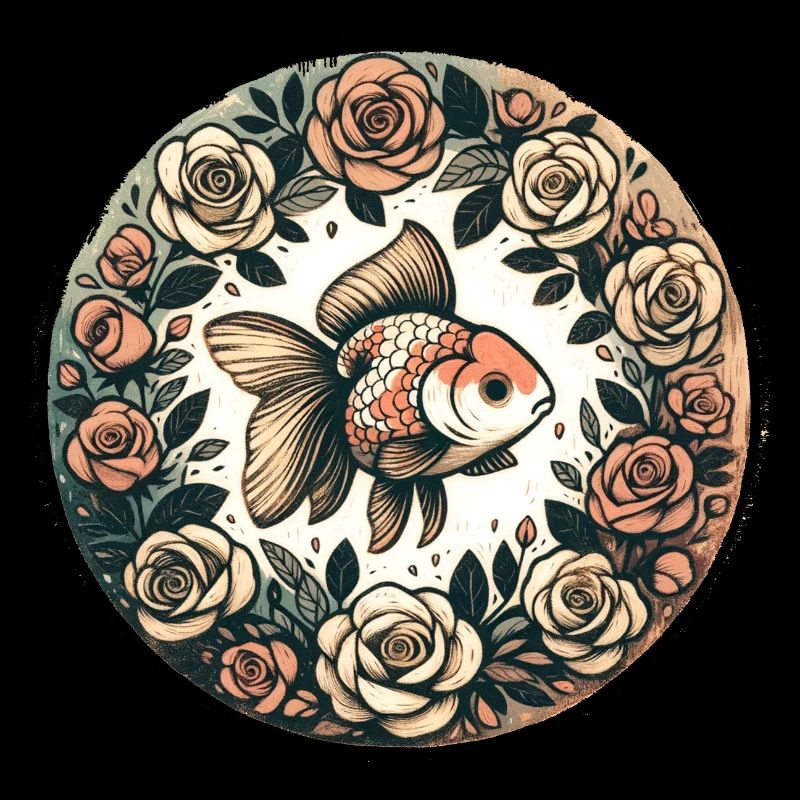 Fancy Oranda Goldfish