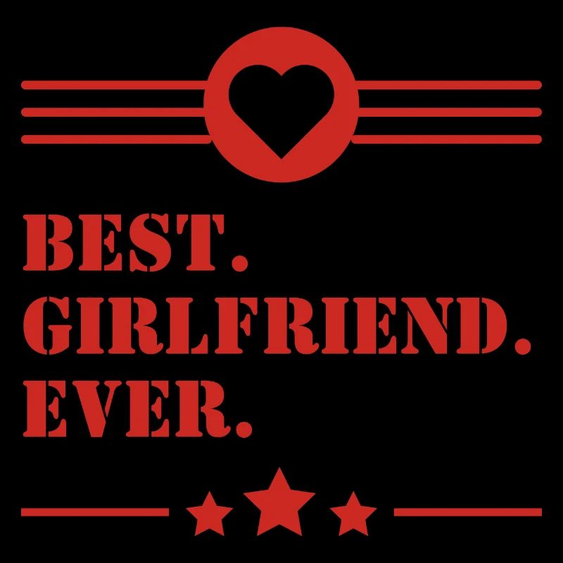 Best GIRLFIREND Ever Herz rot