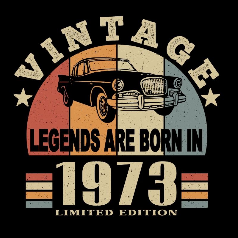 Vintage 1973 Legend Born