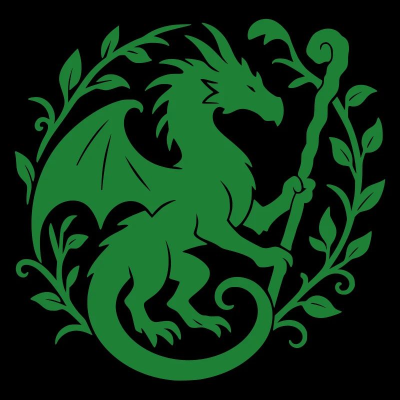 Druidendrache (hellgrün)