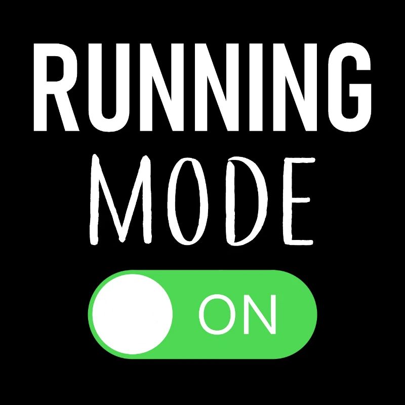 Mode course à pied activé - Jogging - Coureurs - Sports