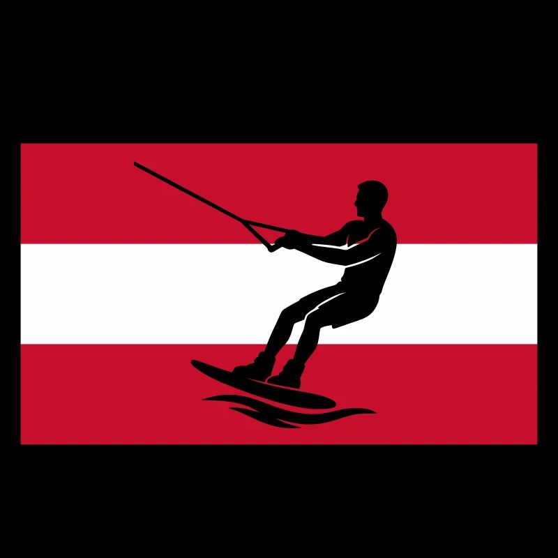 Austrian Wake Crew Wakeboard Shirt