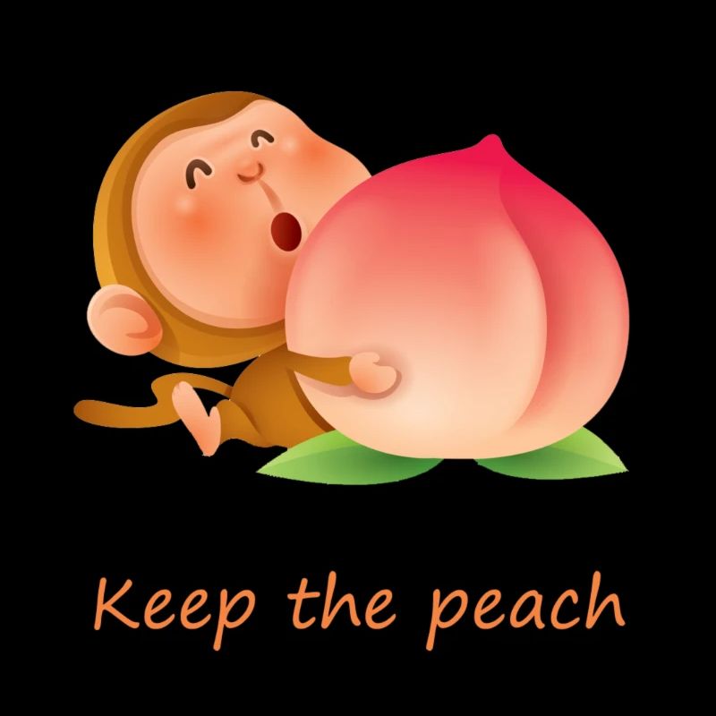 Monkey Keep the peach