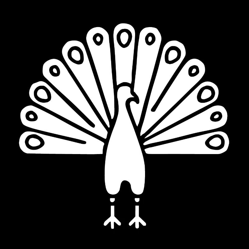 Symbol eines indischen Pfaus, Kultur Indiens