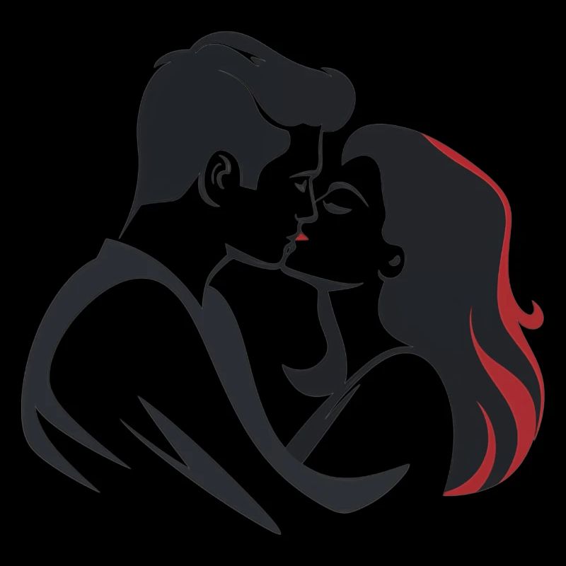 Paire de passionnés