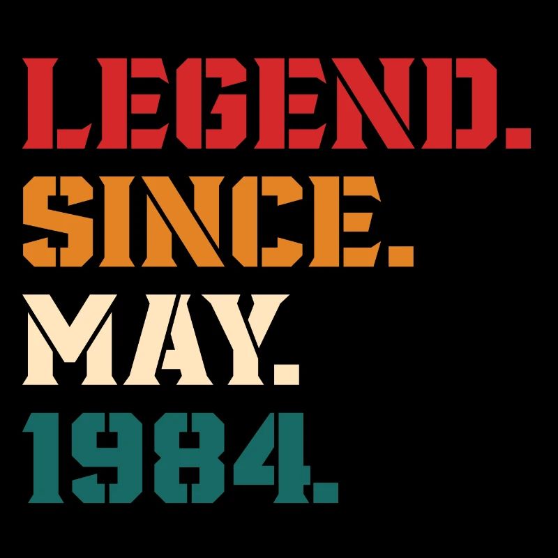 Legende seit Mai 1984