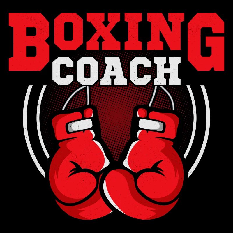 Boxing Coach Training Boxer