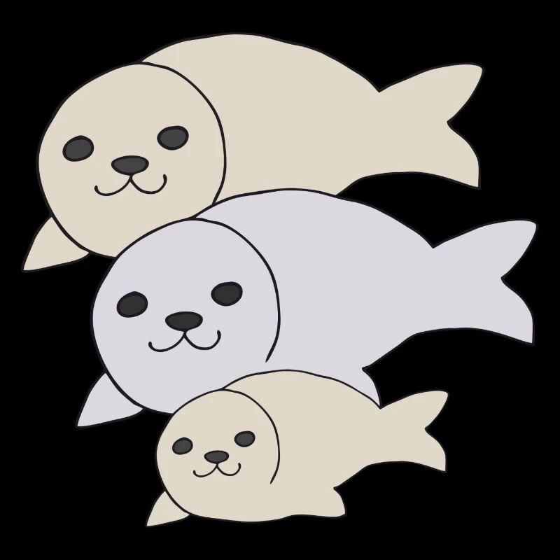 robbe vater mutter kind