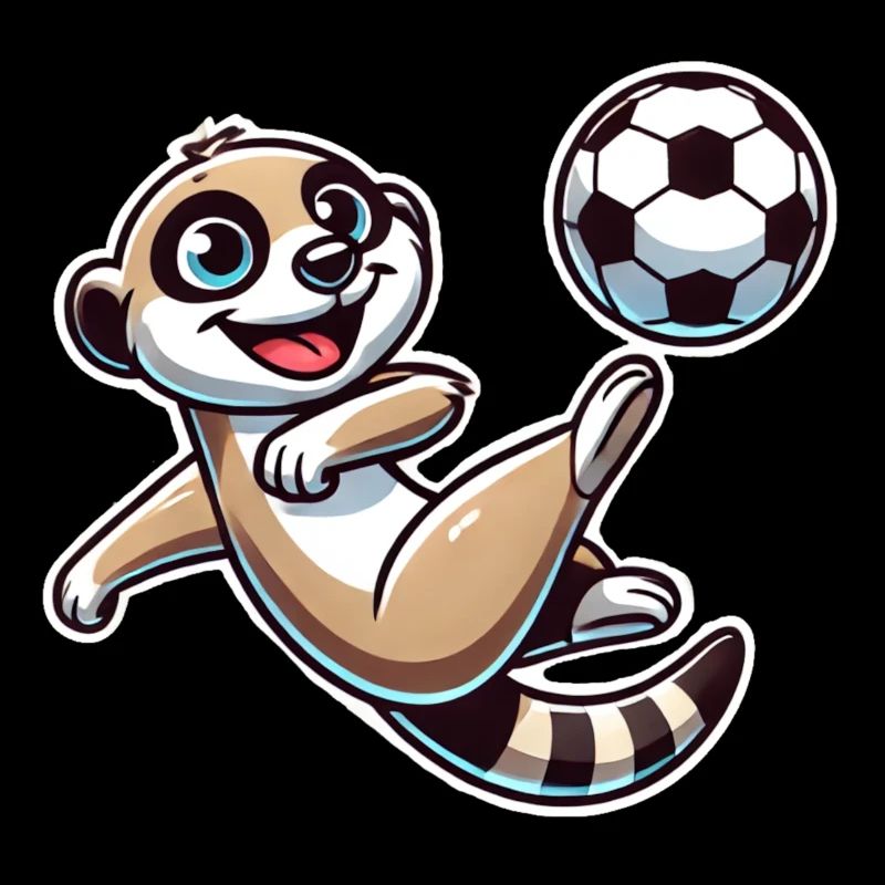 Fussball Erdmännchen