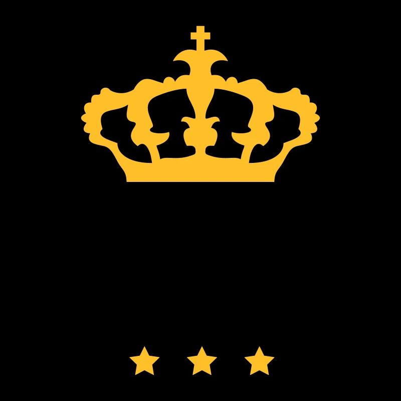 sterne king krone könig freunde team logo member s