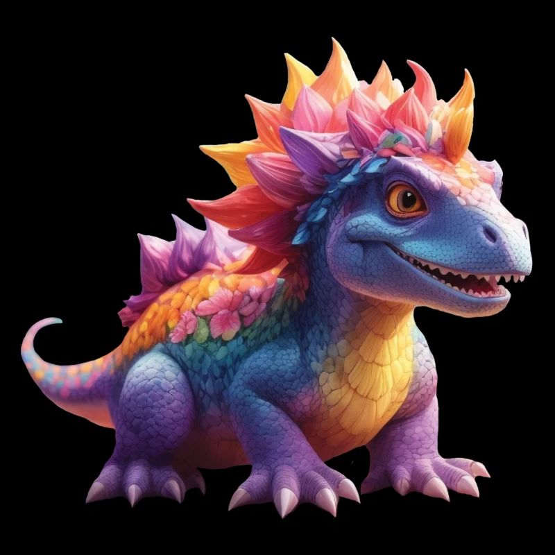 Dinosaurs, for individual text, design