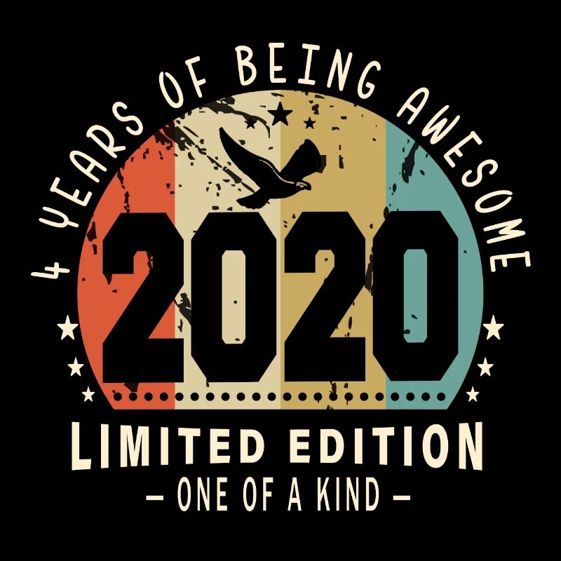 Original Geboren im Jahr 2020 Authentisches Geschenk 2020 Bursdag