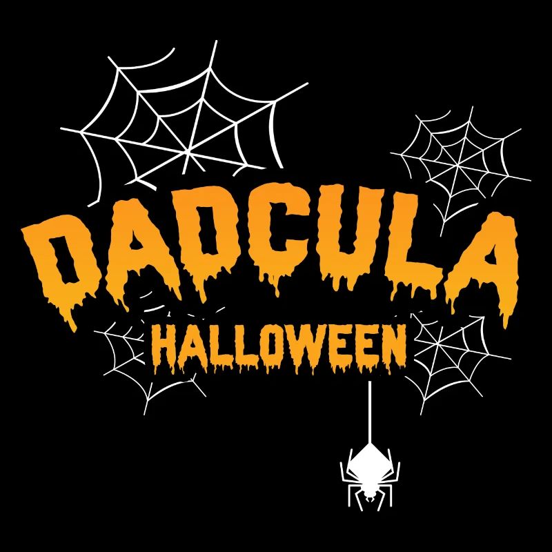 DADcula Halloween Awesome Cob Spider Designs