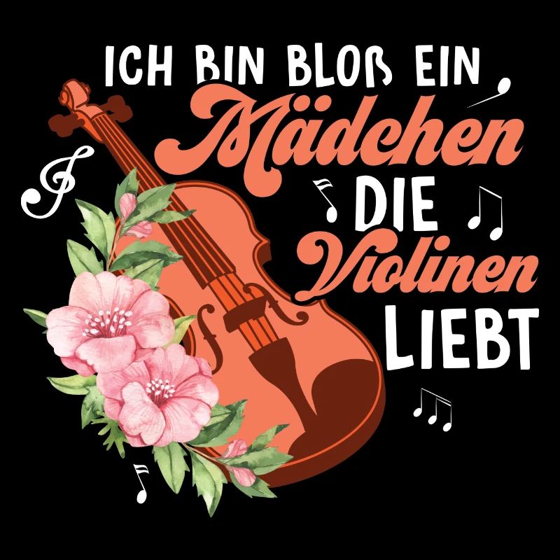 Ich Bin Bloß Ein Mädchen Die Violinen Liebt Geige