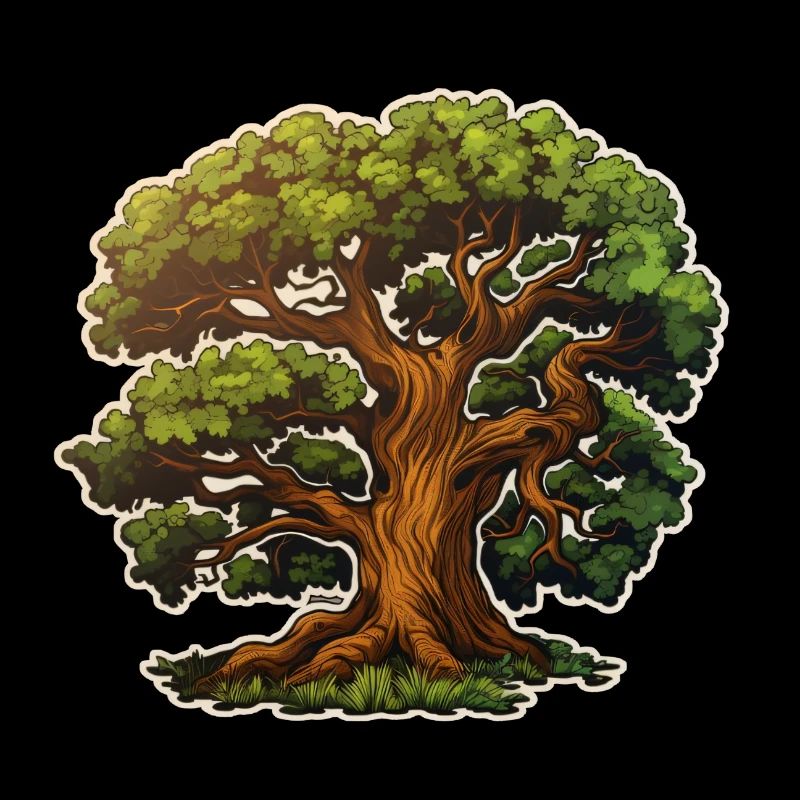 Oak Big Tree