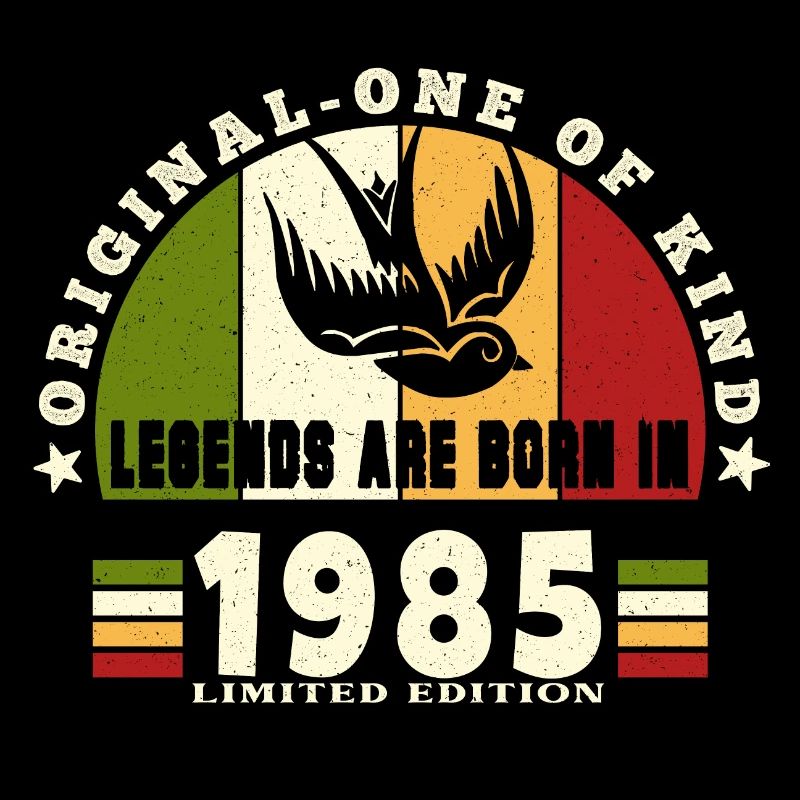 1985 Vintage Geburtstag Legende Geschenk