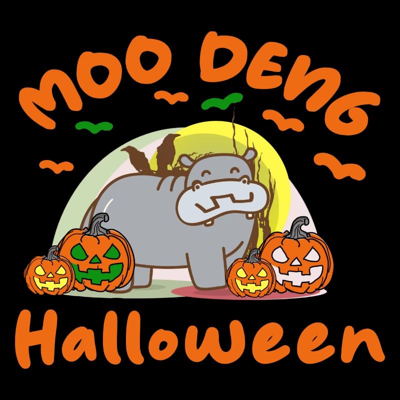 Moo Deng Halloween