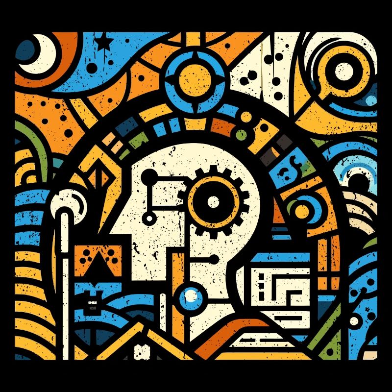 Cooles Techniker Kunst Geschenk