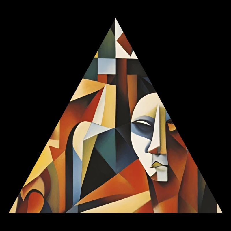 triangle cubisme