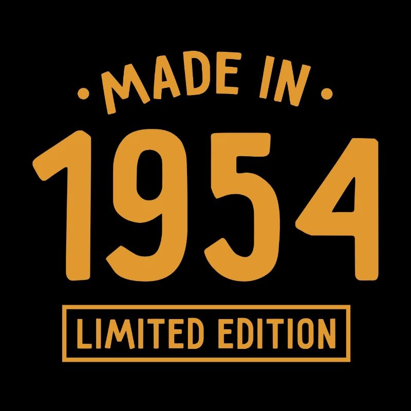 Fabriqué en 1954 - Edition limitée - Année de naissance