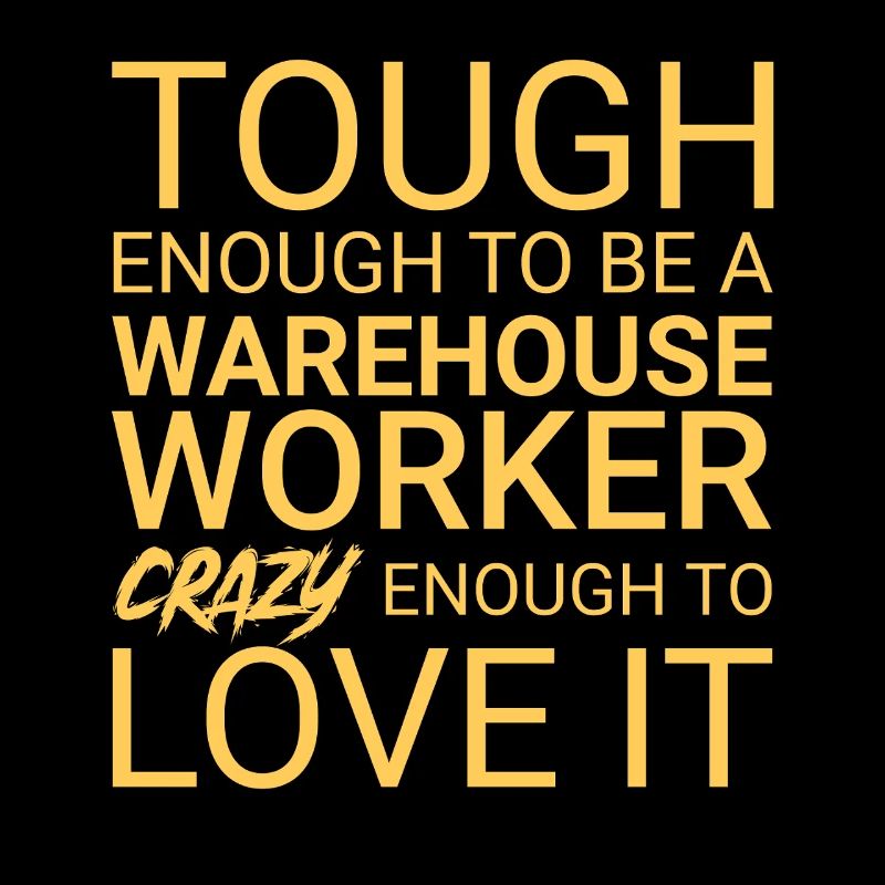Warehouse Worker Crazy