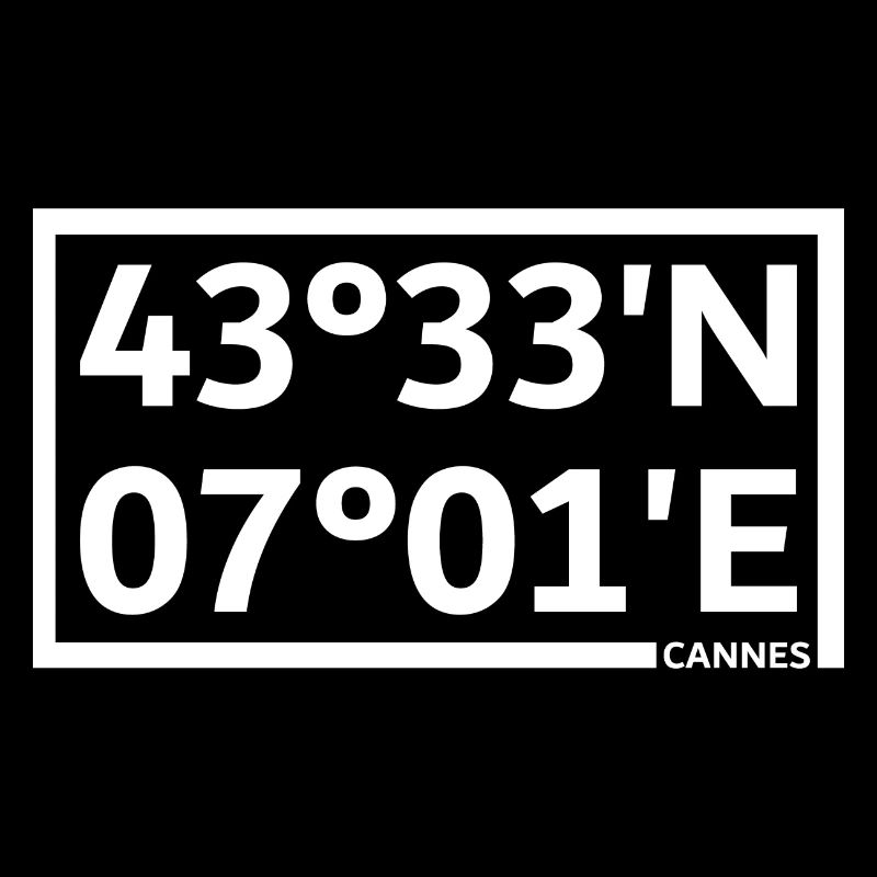 Cannes coordinates