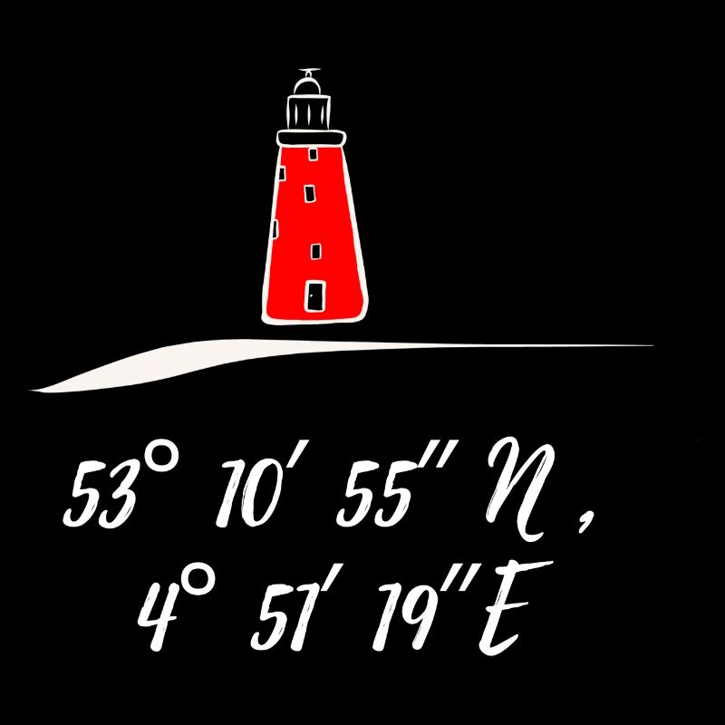 Lighthouse Texel Netherlands Coordinates