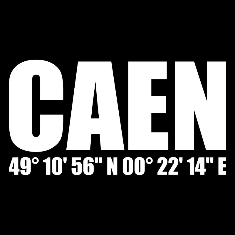 Coordonnées de Caen
