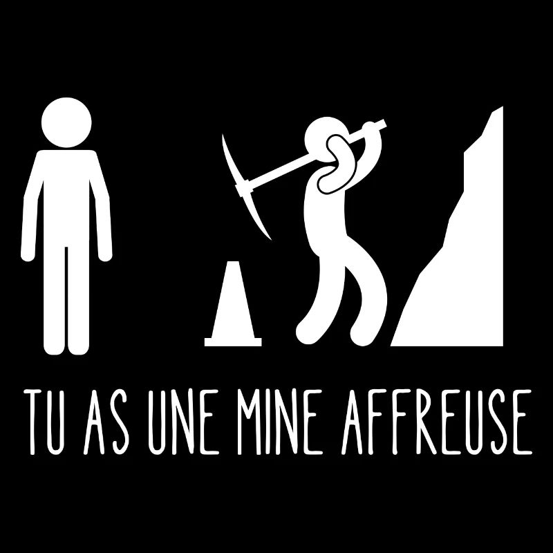 tu as une mine affreuse