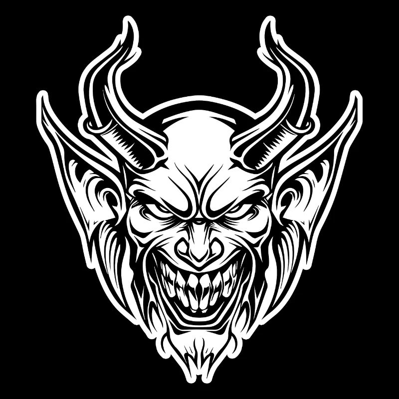 Teufel Dämon Satan Designs