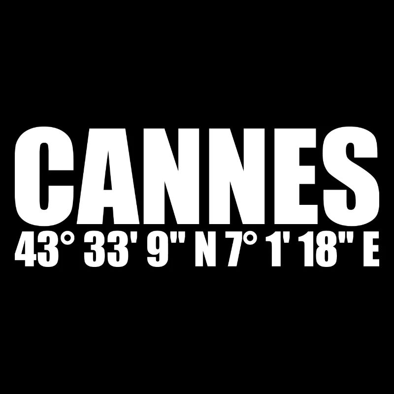 Cannes coordinates