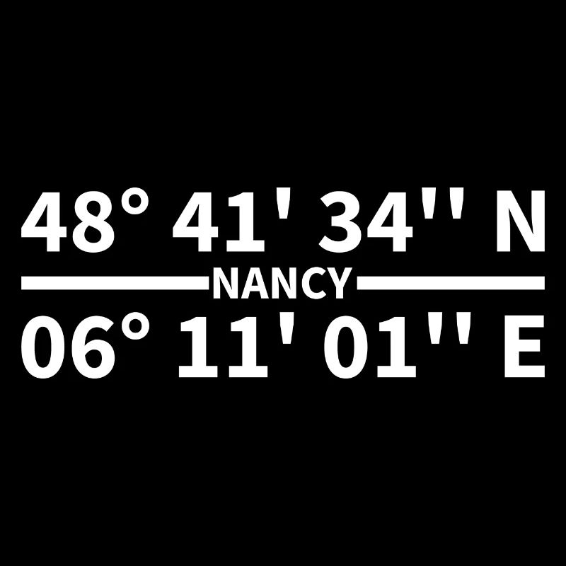 Coordonnées de Nancy