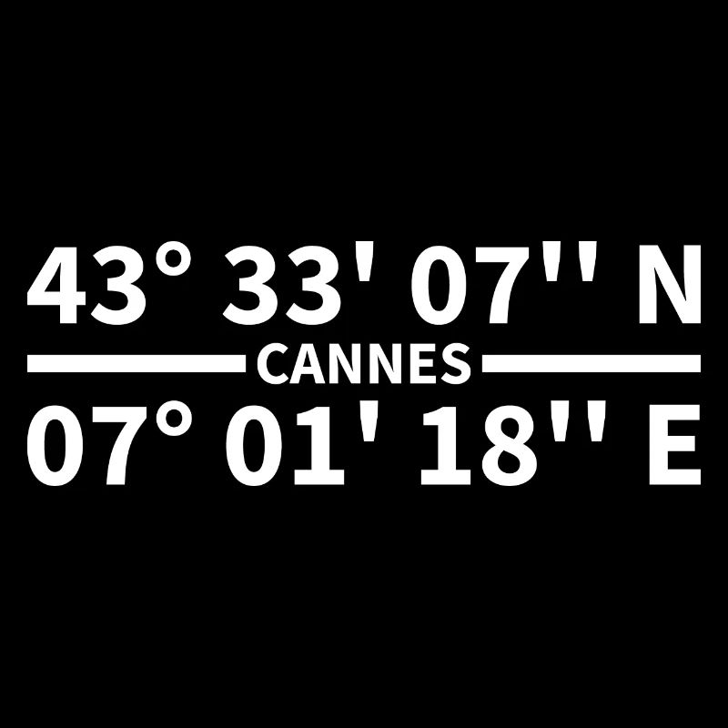 Cannes coordinates