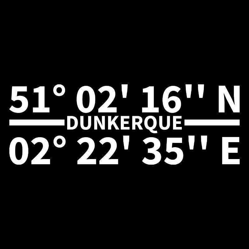 Coordonnées de Dunkerque