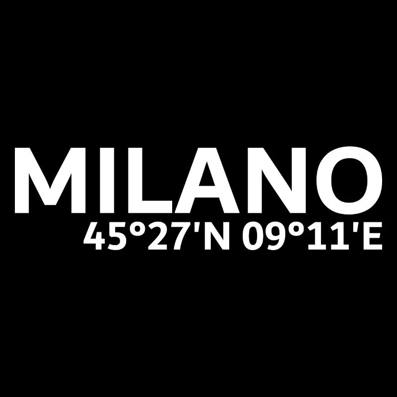 Coordonnées de Milan