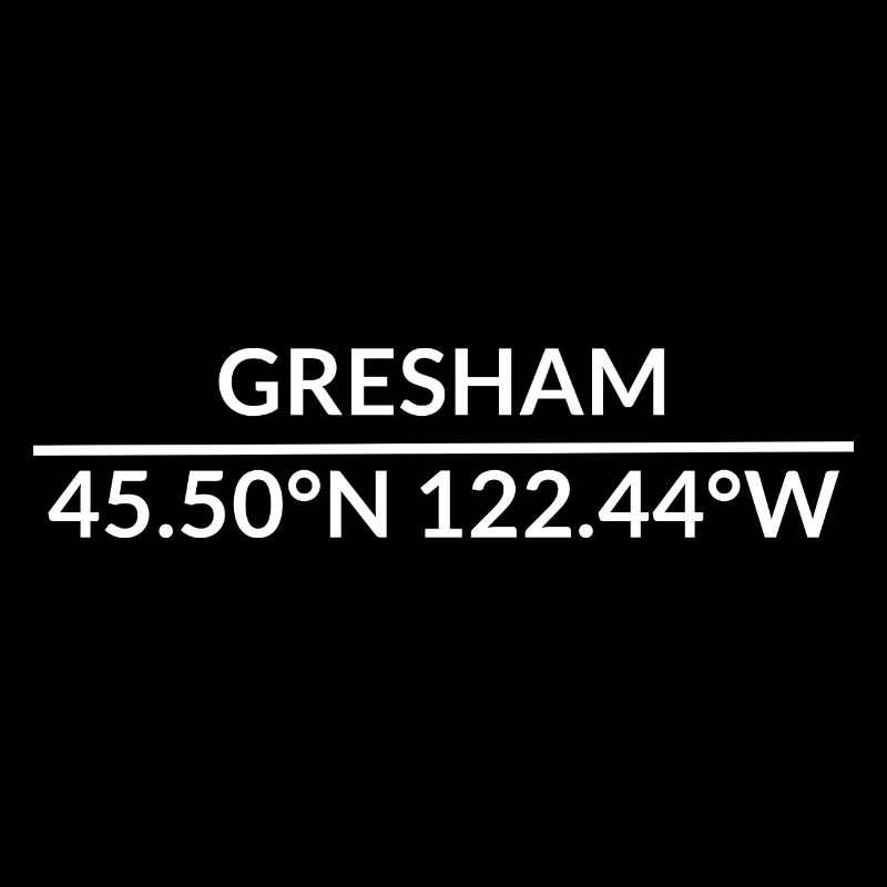 Coordonnées de Gresham, Oregon, États-Unis