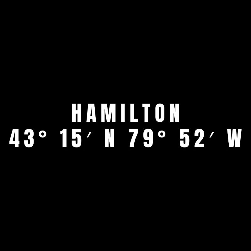 Hamilton, Canada Coordinates