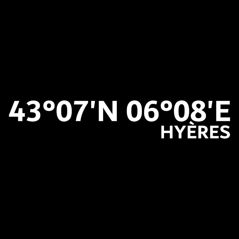 Coordonnées de Hyères