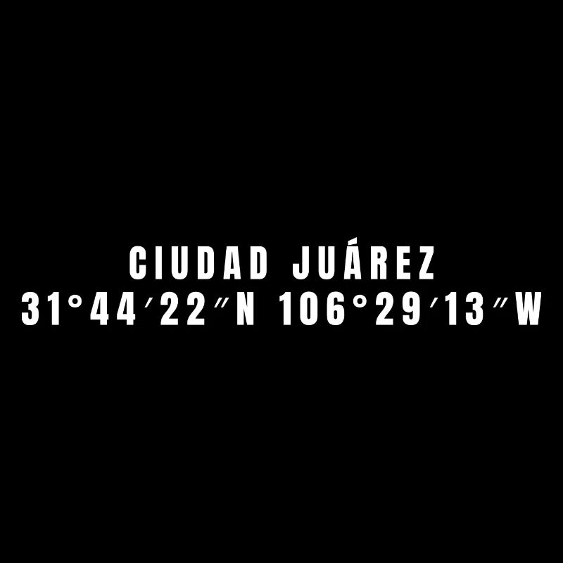 Ciudad Juárez, Mexique Coordonnées
