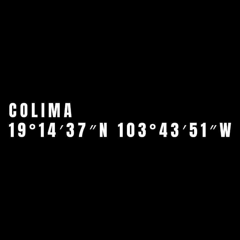 Colima, Mexique Coordonnées