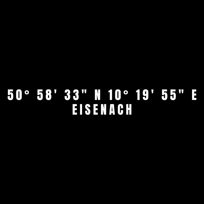 Eisenach, Thuringia Coordinates