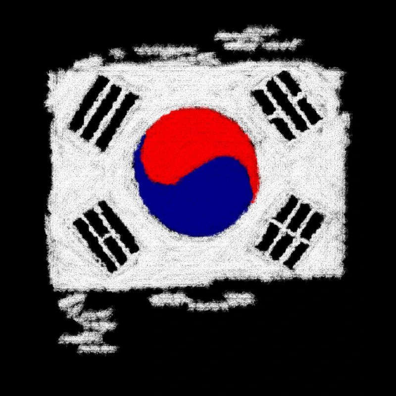Drapeau de la Corée du Sud